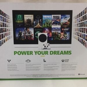 Microsoft Xbox Series S Console - White Holiday Edition Used Once 2 Controllers!